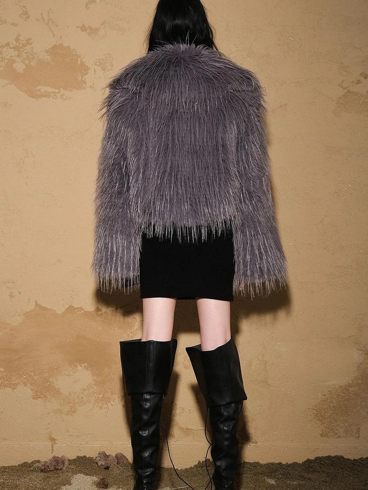 Short Pile Astro Trim Jacket