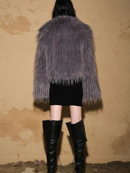 Short Pile Astro Trim Jacket