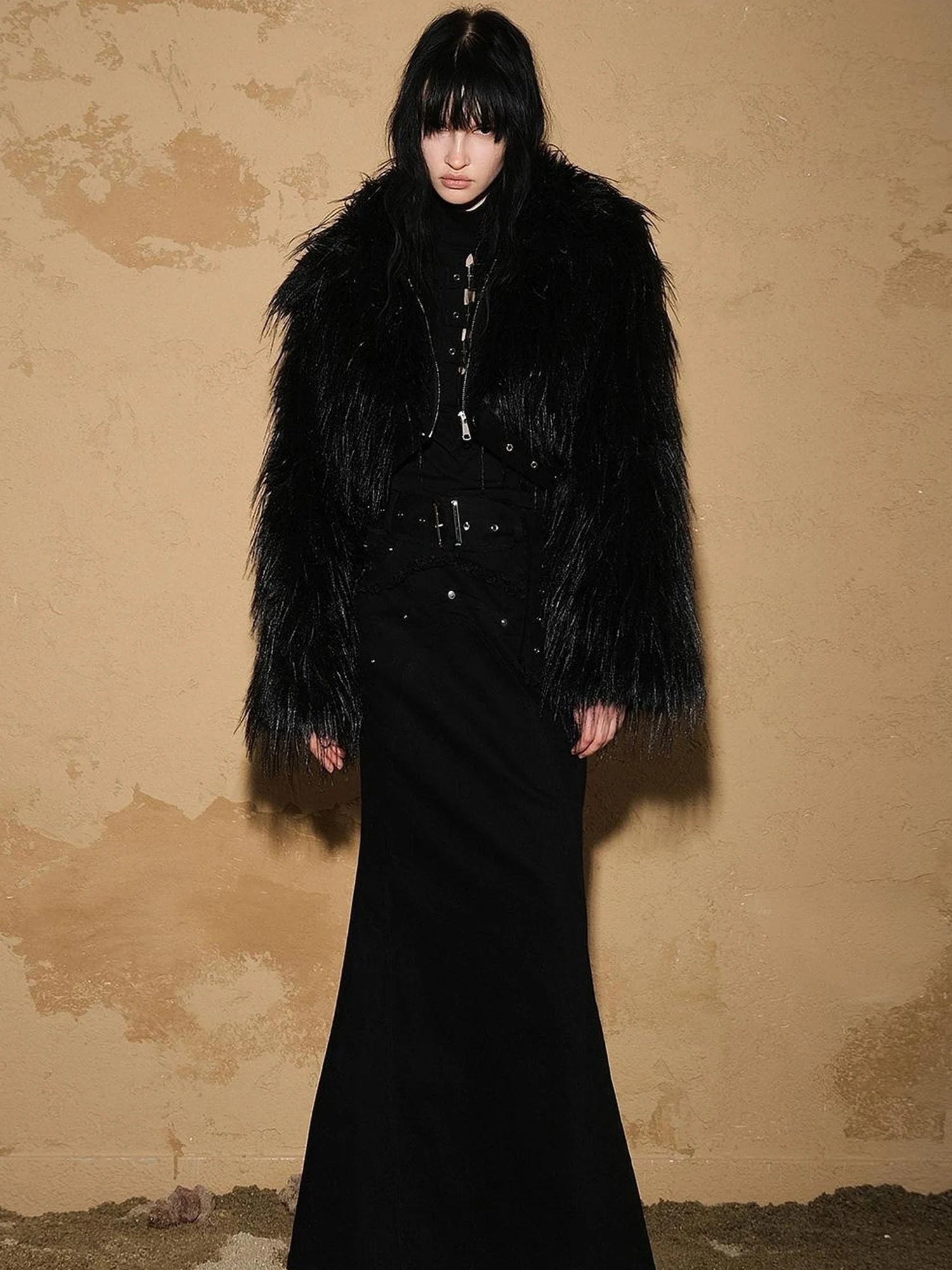 Short Pile Astro Trim Jacket