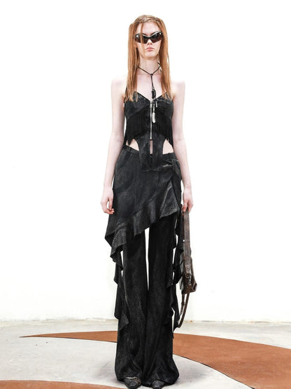 UpdateNN NORTH NODE Snake Fringe Trim Camisole