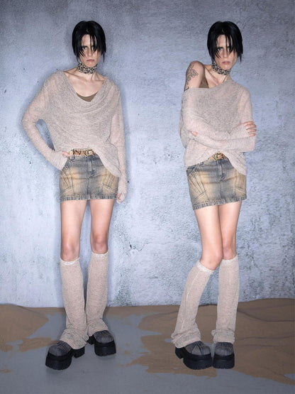 UpdateNN NORTH NODE Song Of Sand Multi Way Sheer Draped T-shirt