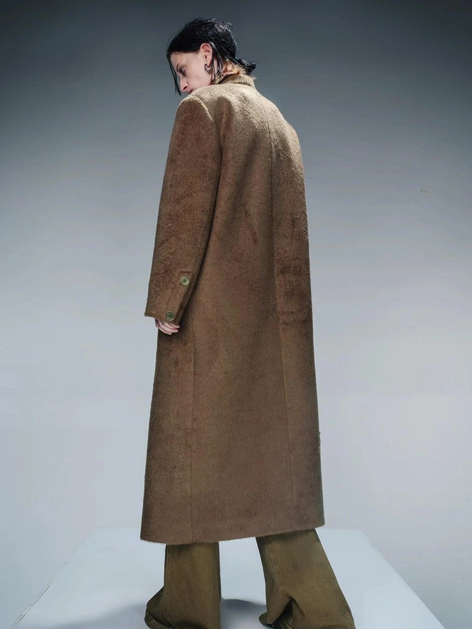 Tailored Mid Length Wool Coat