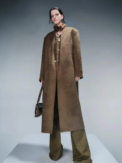 Tailored Mid Length Wool Coat
