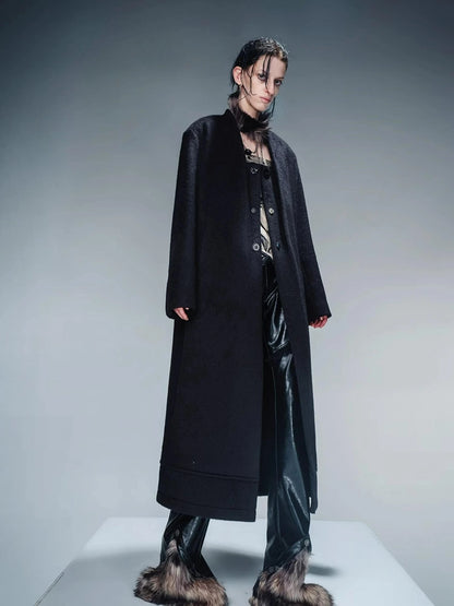 Tailored Mid Length Wool Coat