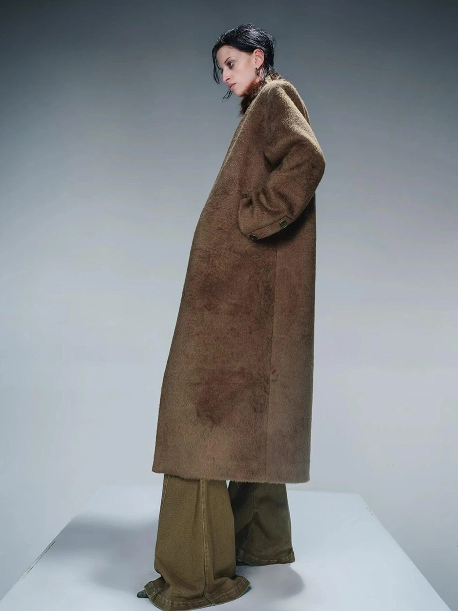 Tailored Mid Length Wool Coat