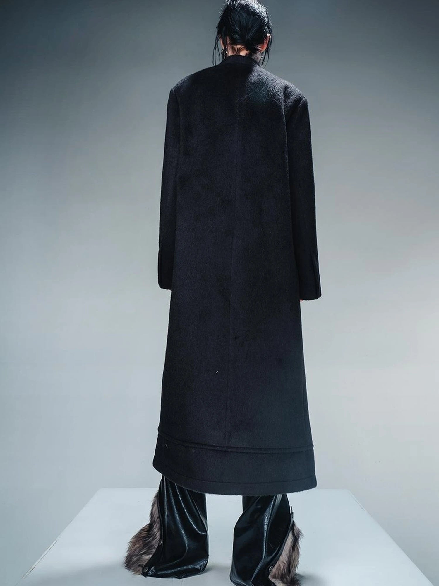 Tailored Mid Length Wool Coat