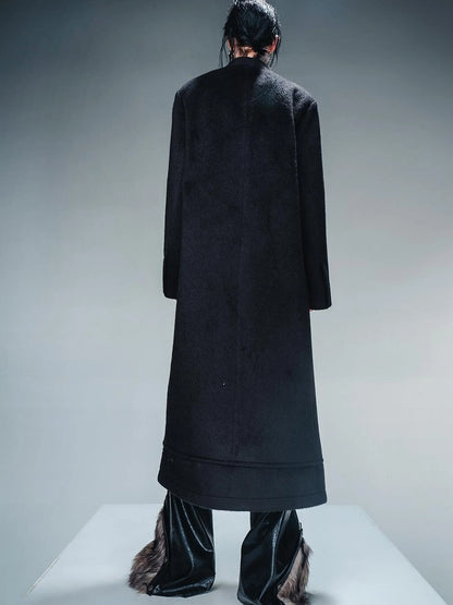 Tailored Mid Length Wool Coat