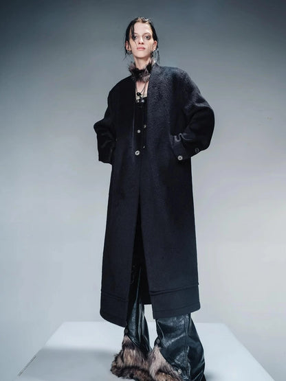 Tailored Mid Length Wool Coat