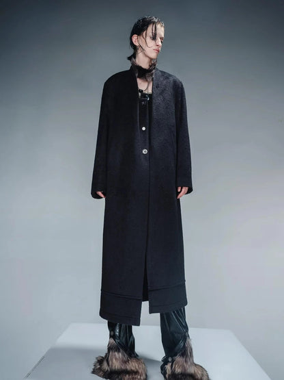 Tailored Mid Length Wool Coat