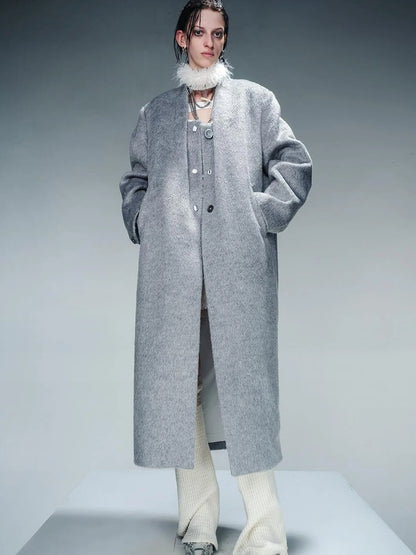 Tailored Mid Length Wool Coat
