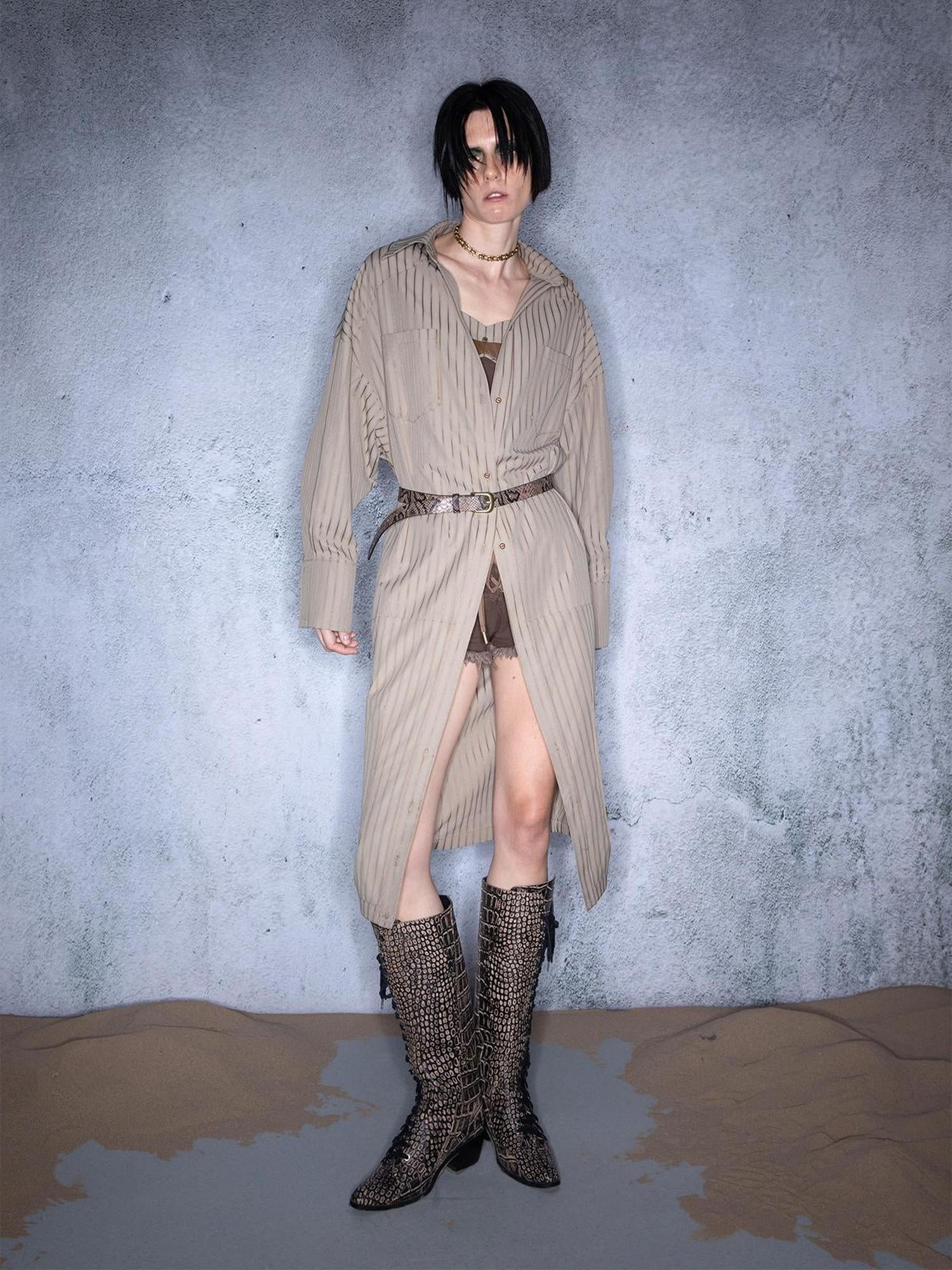 UpdateNN NORTH NODE Versatile Long Sleeve Shirt With Multi Way Wear