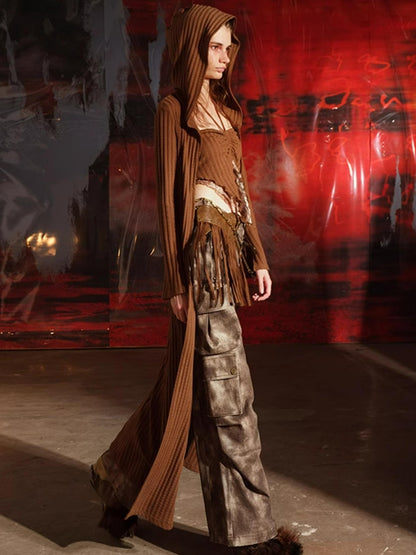 UpdateNN NORTH NODE Vintage Fringe Chain Harness Belt