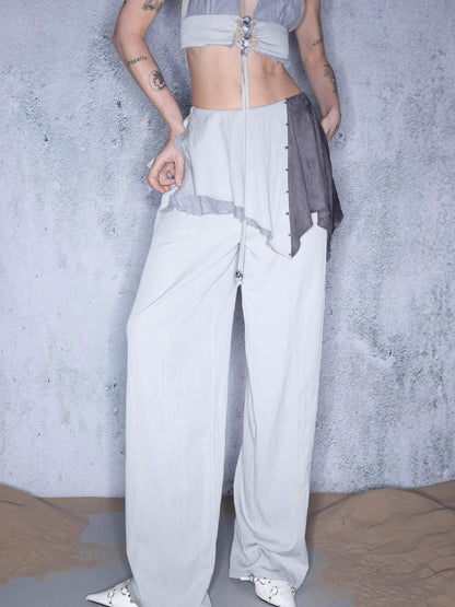 UpdateNN NORTH NODE Waltz Ribbon Wide Leg Culottes