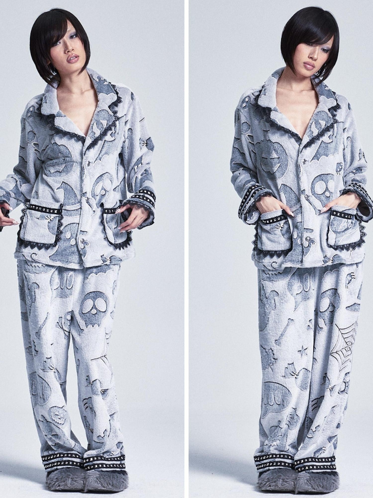 NONAME SPACE Soft Little Devil Cross Lace Women&