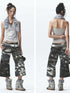 NONAME SPACE Washed Distressed No Stretch Low Waist Women&