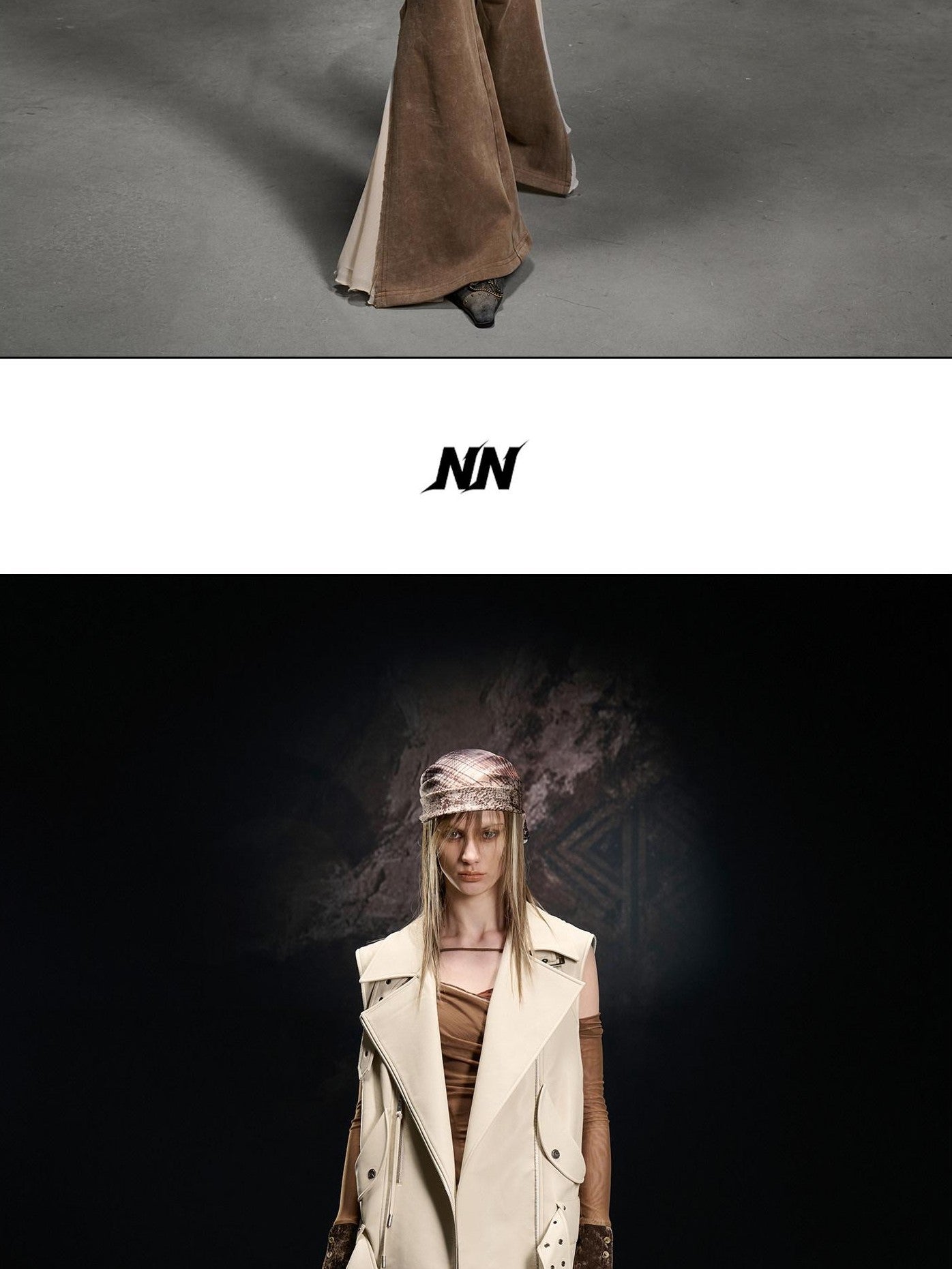 NORTH NODE Accordion Pleated Tailored Women&