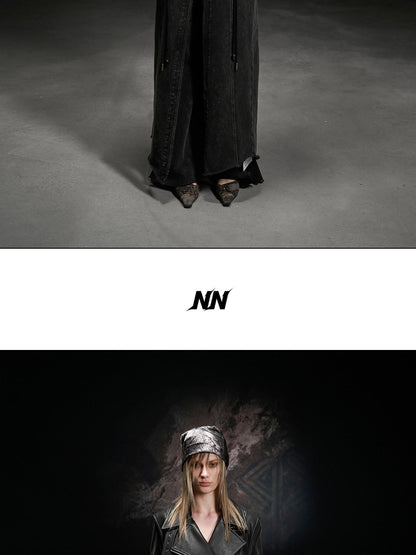 NORTH NODE Accordion Pleated Tailored Women&