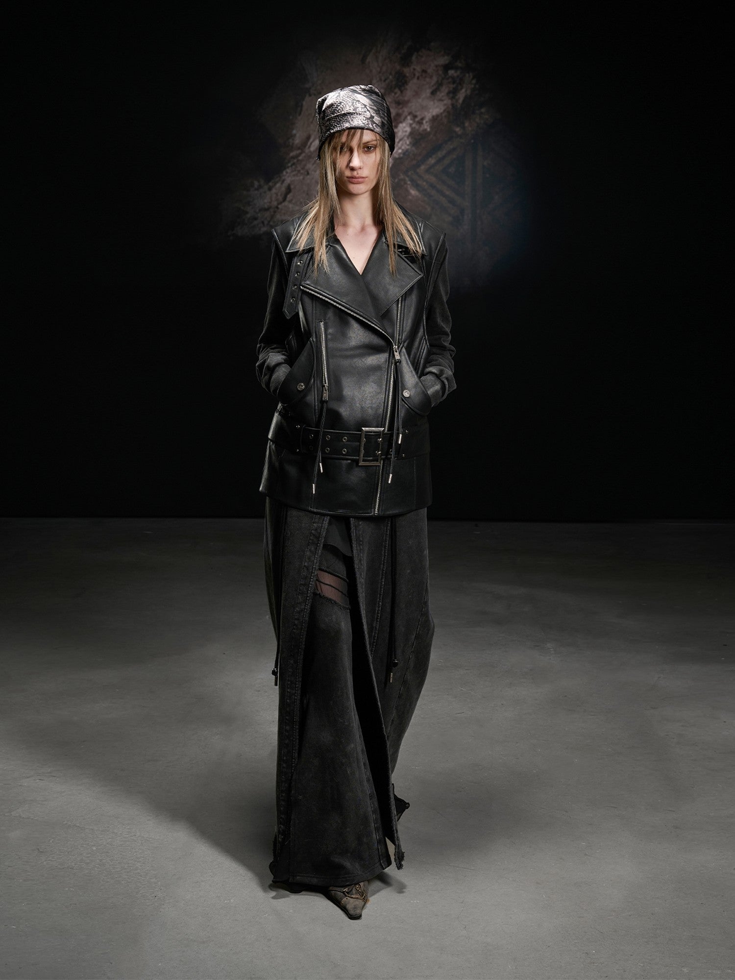 NORTH NODE Accordion Pleated Tailored Women&