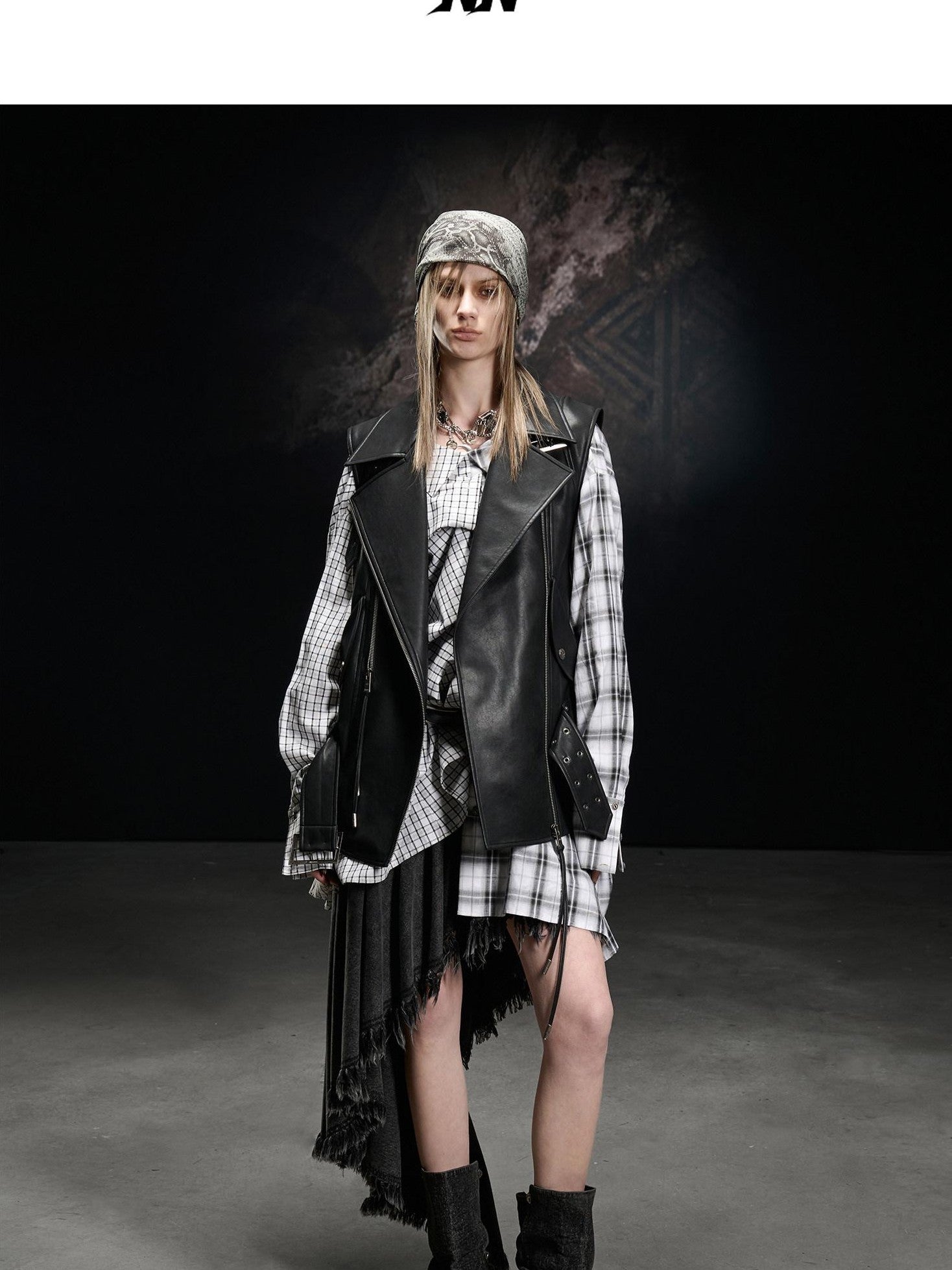 NORTH NODE Accordion Pleated Tailored Women&