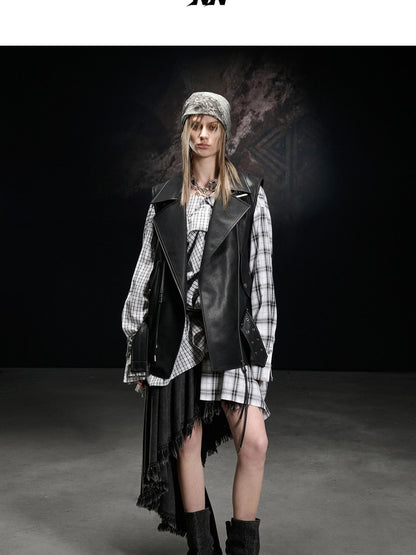 NORTH NODE Accordion Pleated Tailored Women&