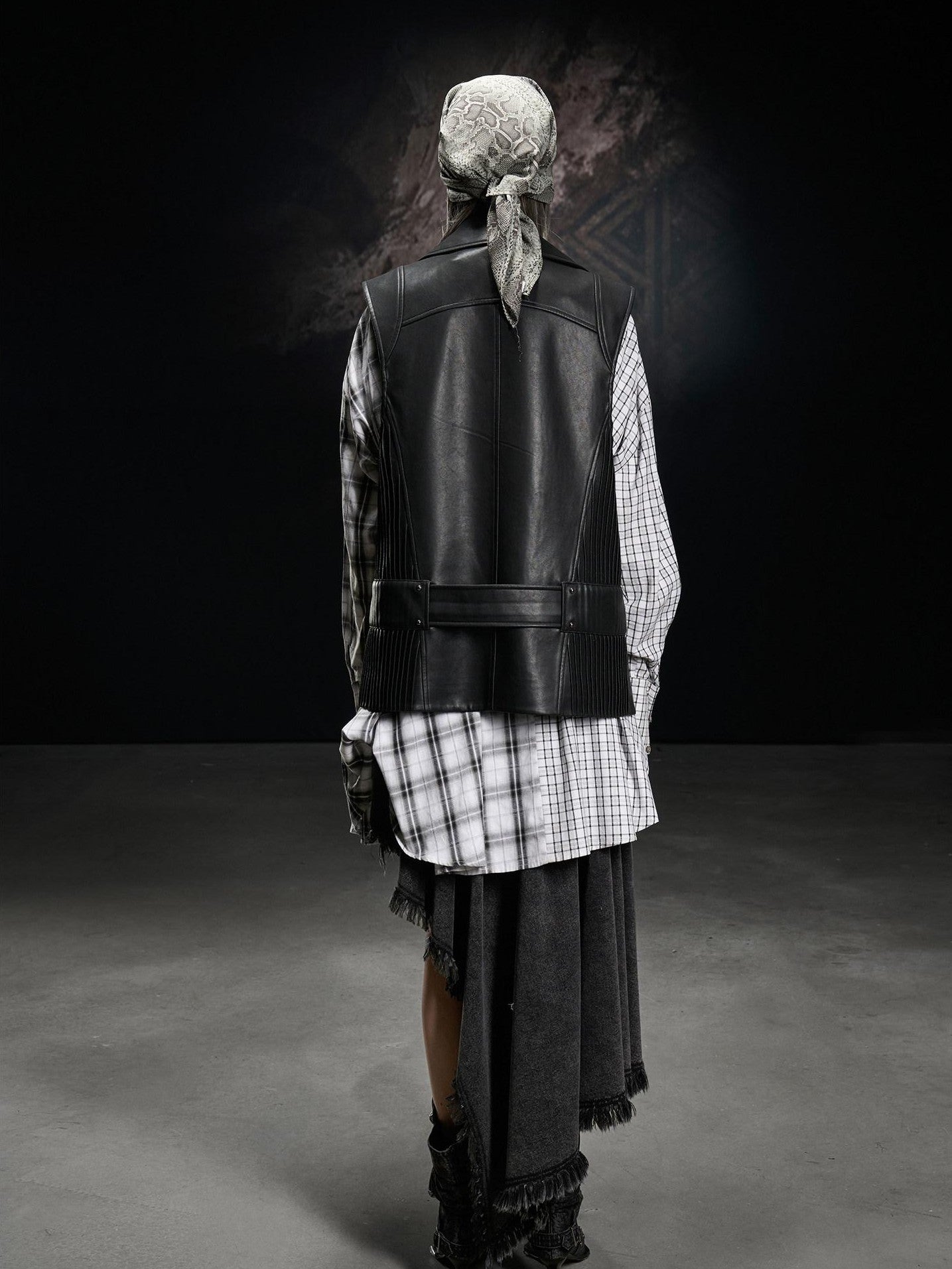 NORTH NODE Accordion Pleated Tailored Women&
