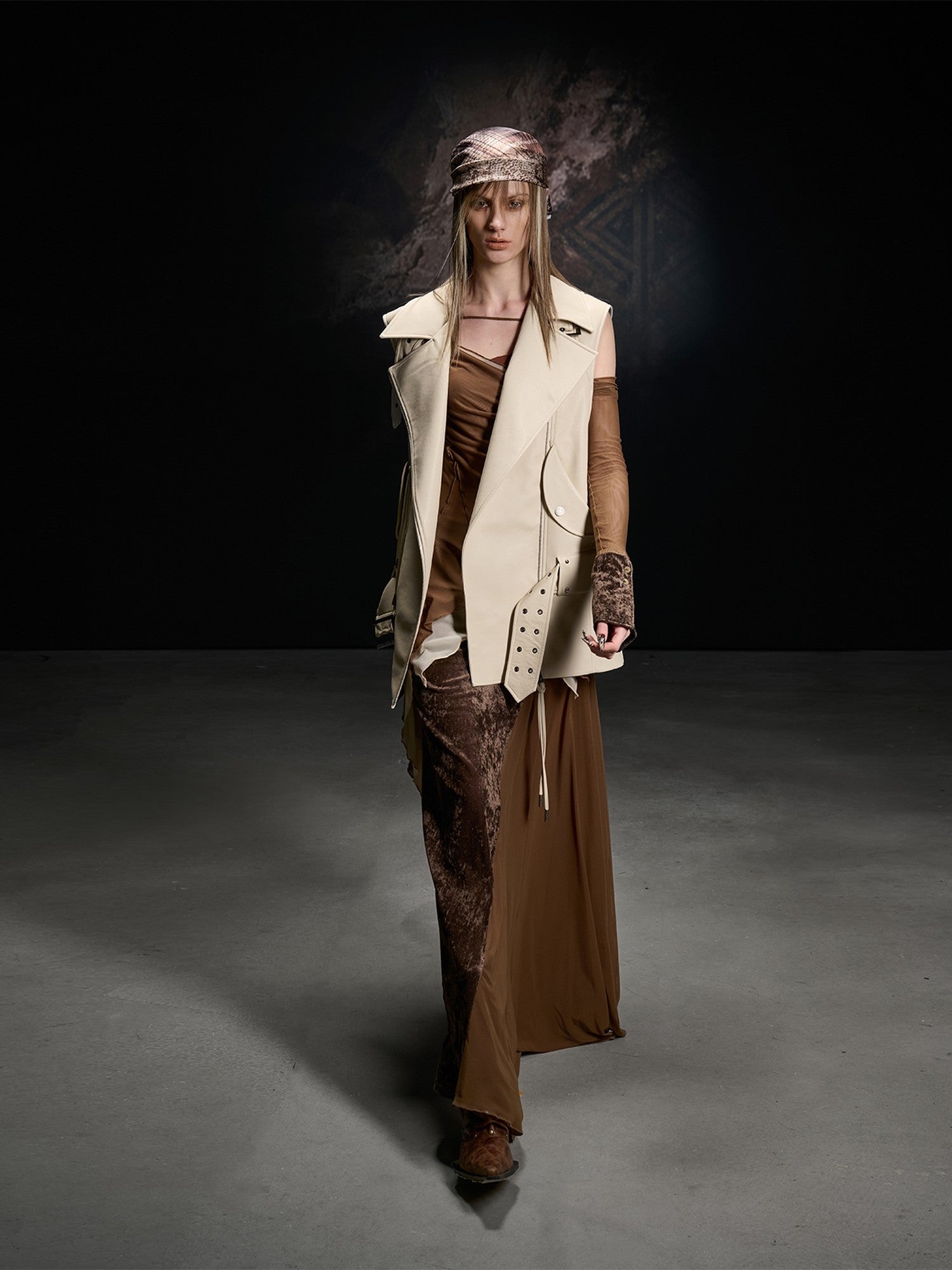 NORTH NODE Accordion Pleated Tailored Women&