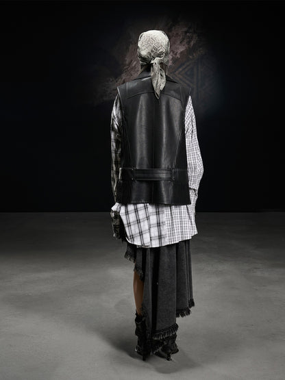 NORTH NODE Accordion Pleated Tailored Women&