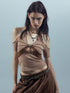 NORTH_NODE_Apricot_Patchwork_Studded_Ruffle_Halter_Women&