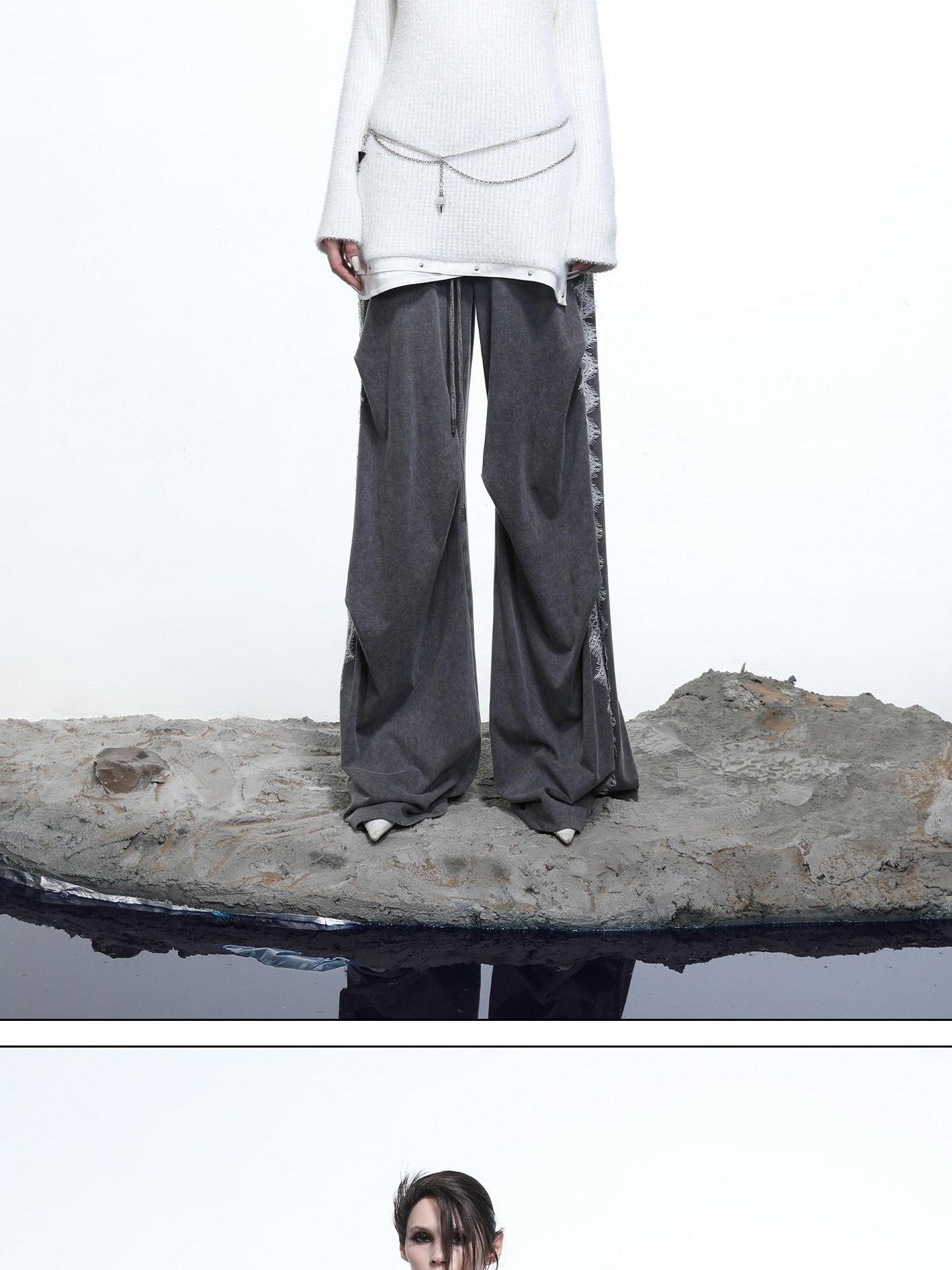NORTH NODE Armor Inspired Stacked Thick High Neck Women&