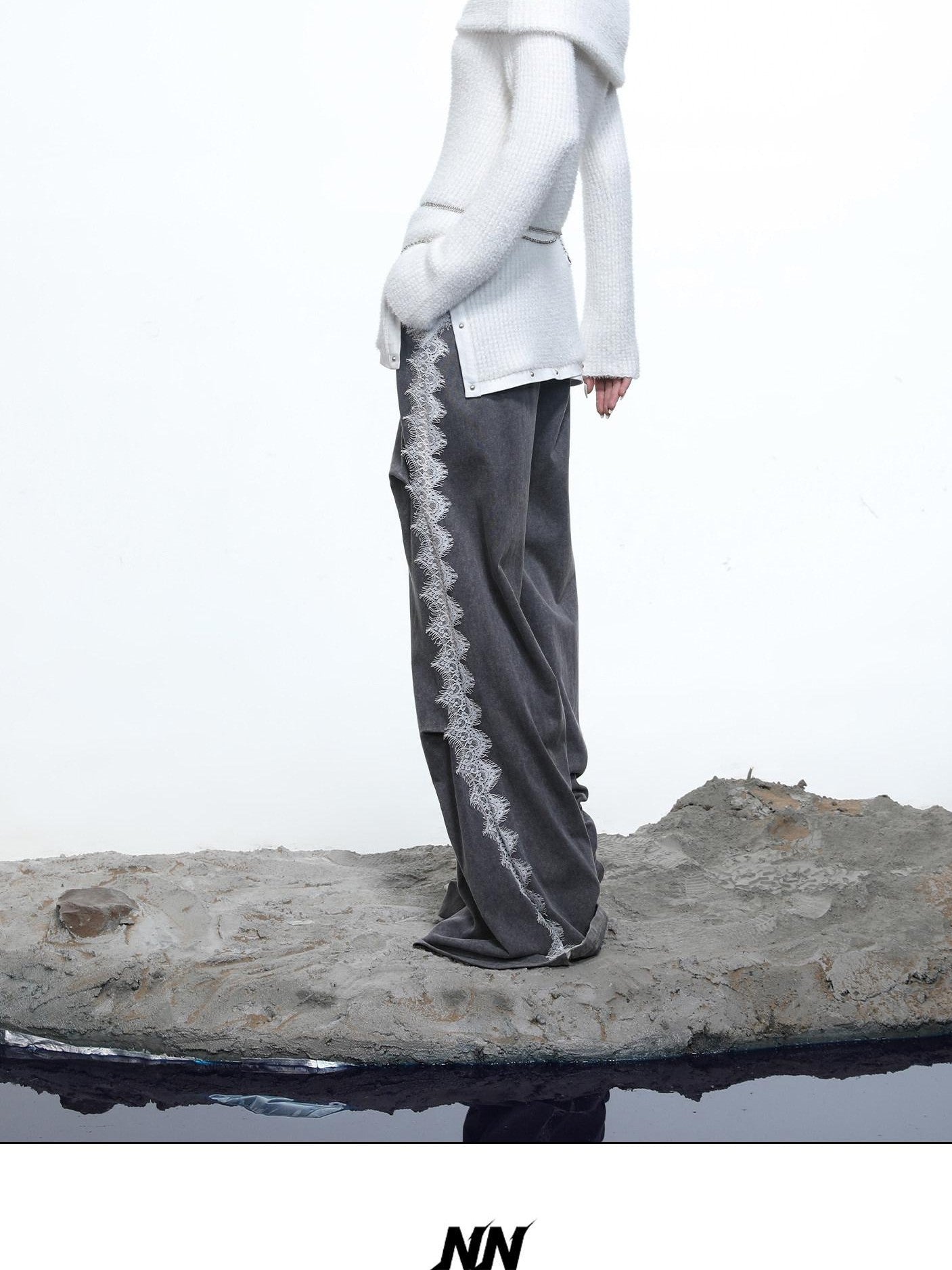 NORTH NODE Armor Inspired Stacked Thick High Neck Women&