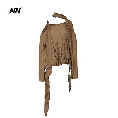 NORTH_NODE_Asymmetric_Fragment_Print_Loose_Stretch_Women&