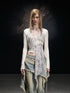 NORTH_NODE_Asymmetrical_Patchwork_V-neck_Women&
