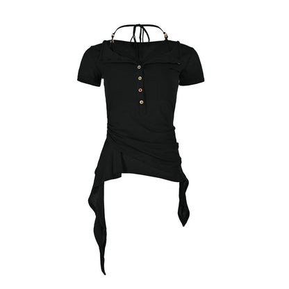 NORTH_NODE_Asymmetrical_Ruffle_Knitted_Beaded_Halter_Women&