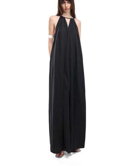 NORTH NODE Beach Bonfire Pleated Drawstring A Line Women&
