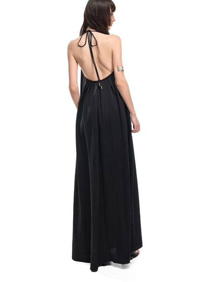 NORTH NODE Beach Bonfire Pleated Drawstring A Line Women&