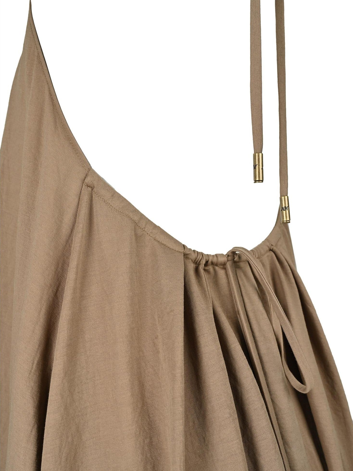 NORTH NODE Beach Bonfire Pleated Drawstring A Line Women&