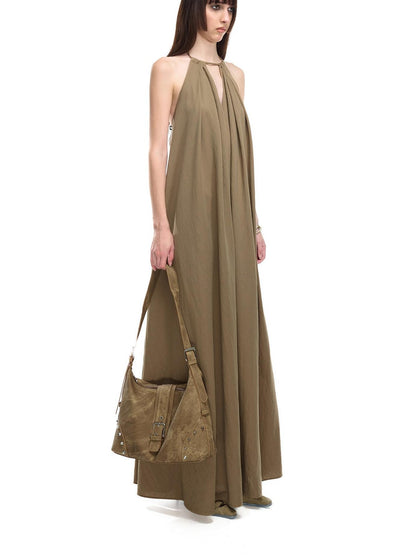 NORTH NODE Beach Bonfire Pleated Drawstring A Line Women&