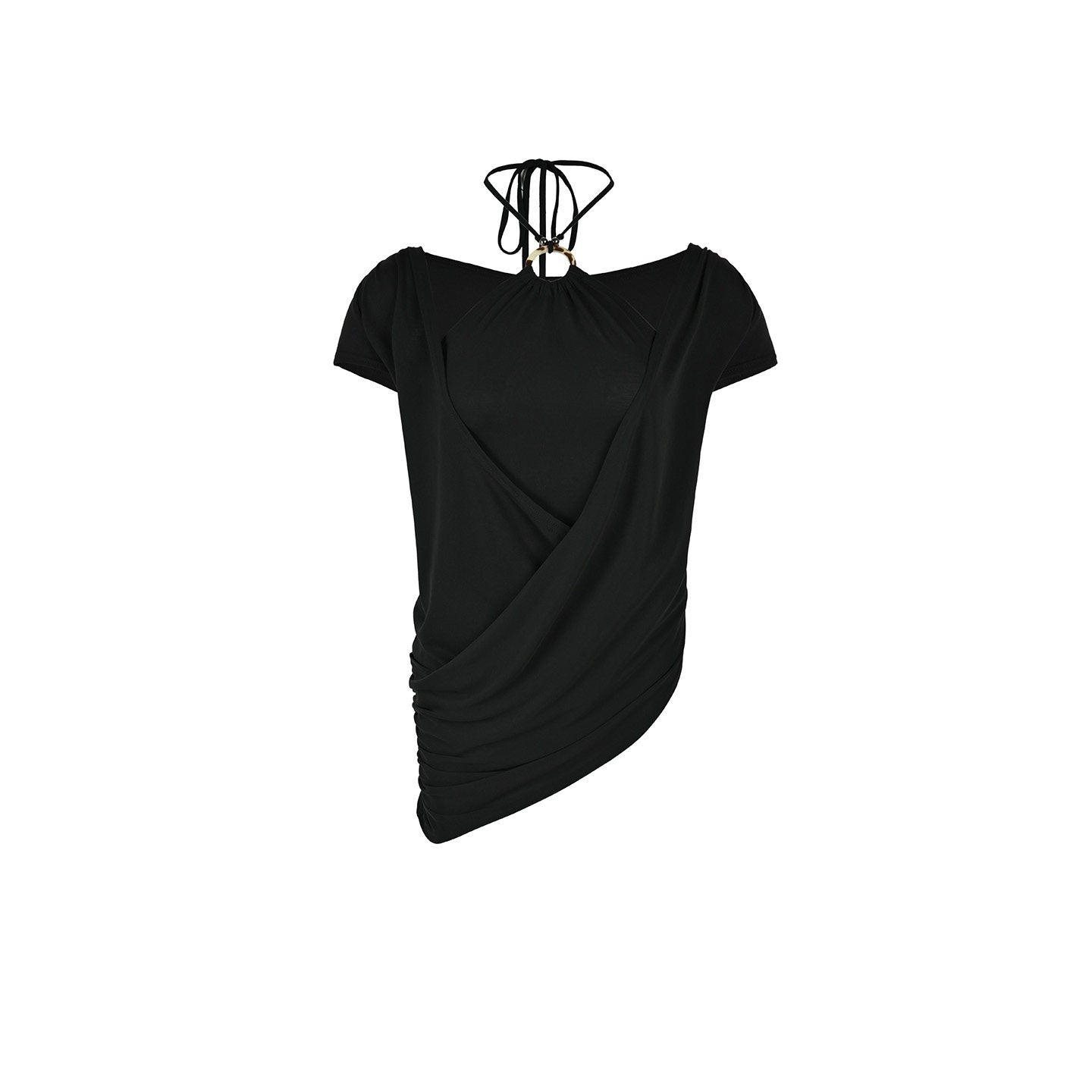 NORTH_NODE_Beaded_Halter_Draped_Asymmetric_Ruched_Women&