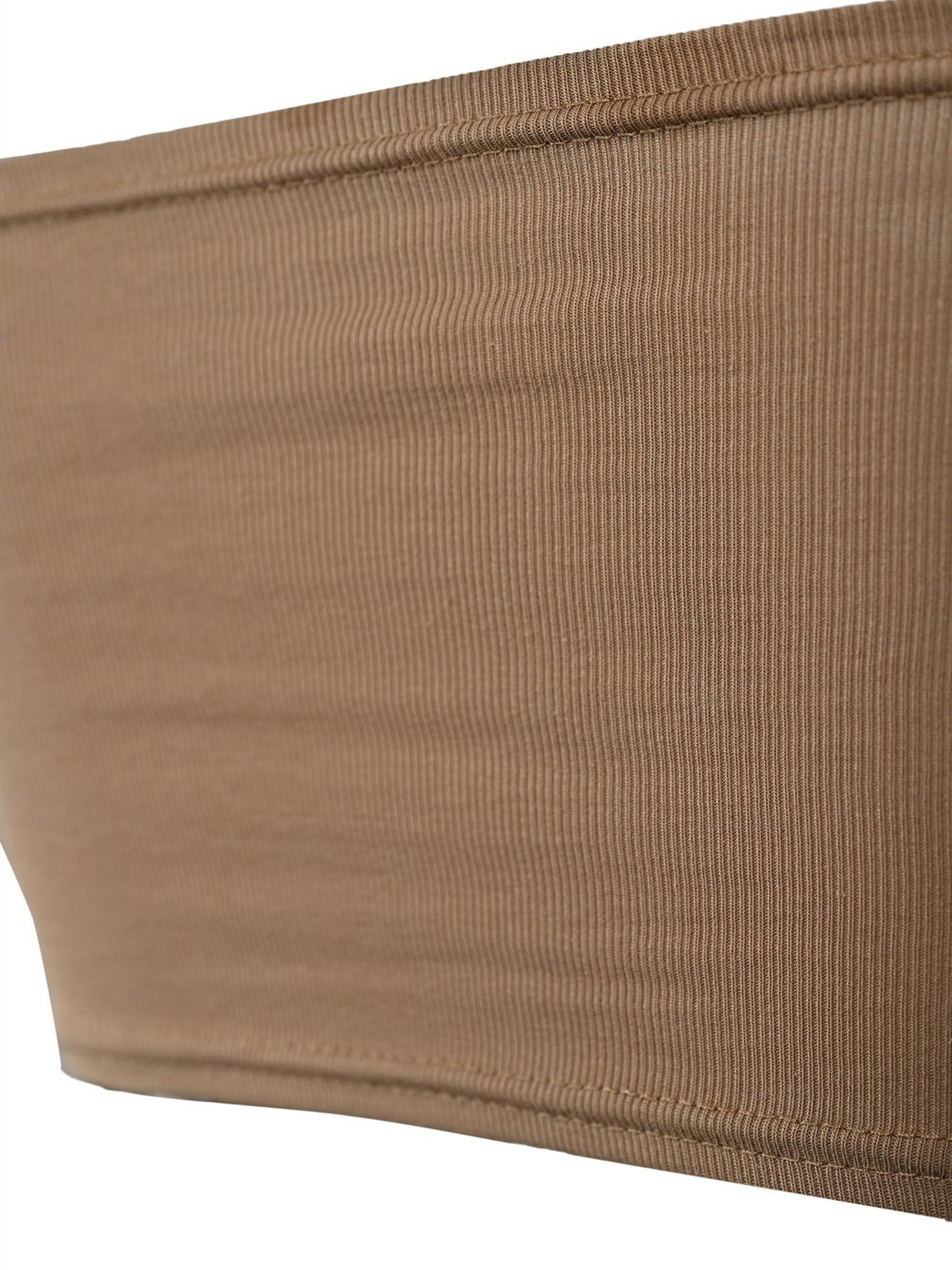 NORTH NODE Beaded Solid Backless Cropped Fitted Women&