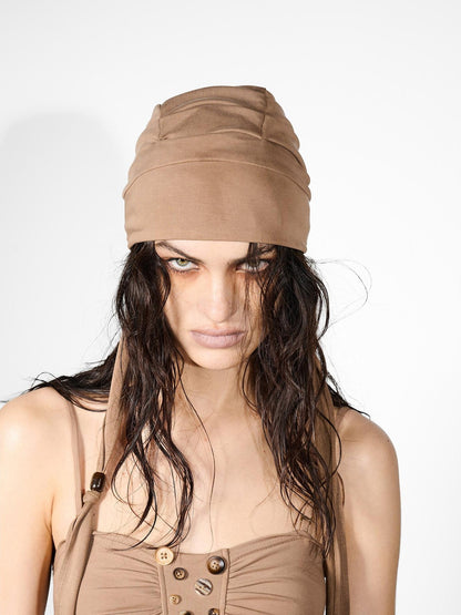 NORTH NODE Beaded Tie Turban Wrap Women&