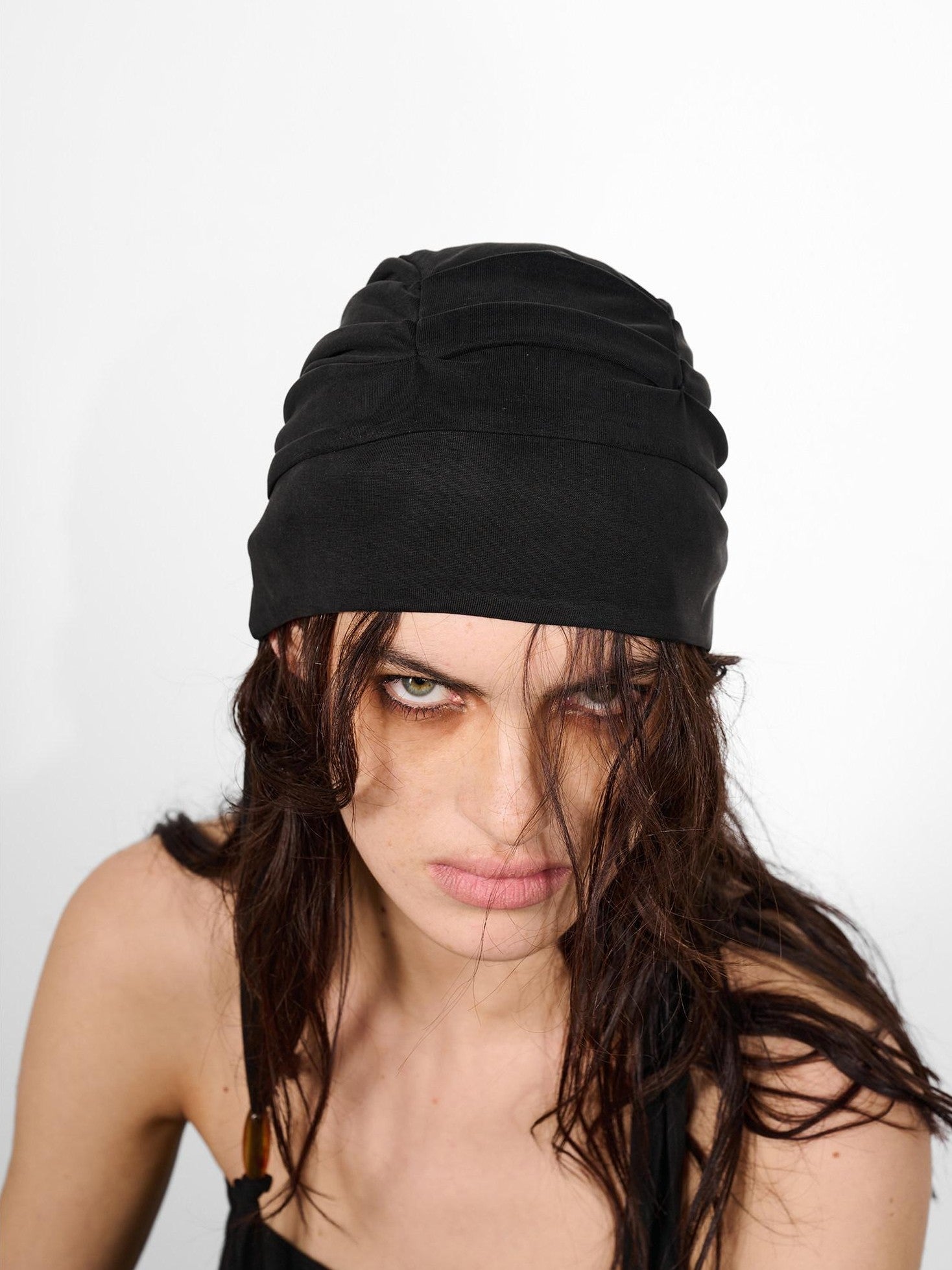 NORTH NODE Beaded Tie Turban Wrap Women&