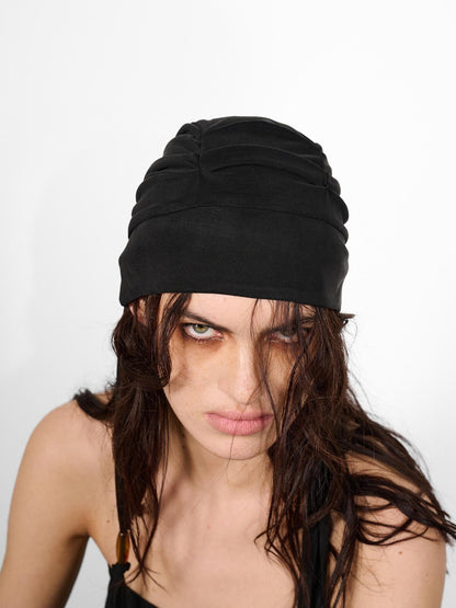NORTH NODE Beaded Tie Turban Wrap Women&