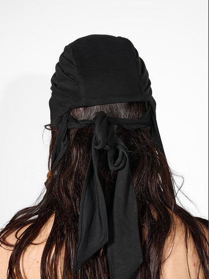 NORTH NODE Beaded Tie Turban Wrap Women&