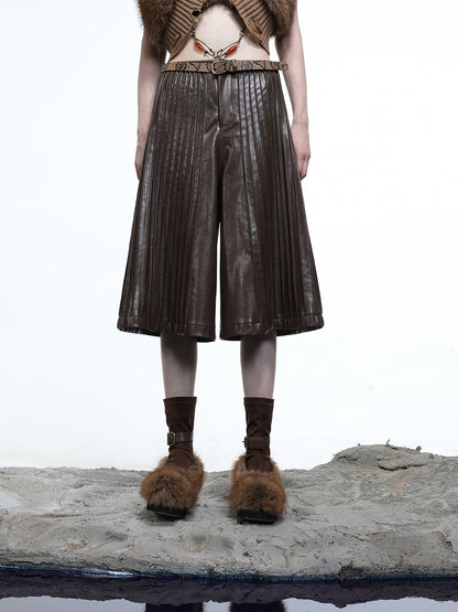 NORTH_NODE_Black_Accordion_Pleated_Wide_Leg_Flared_Natural_Waist_Women&