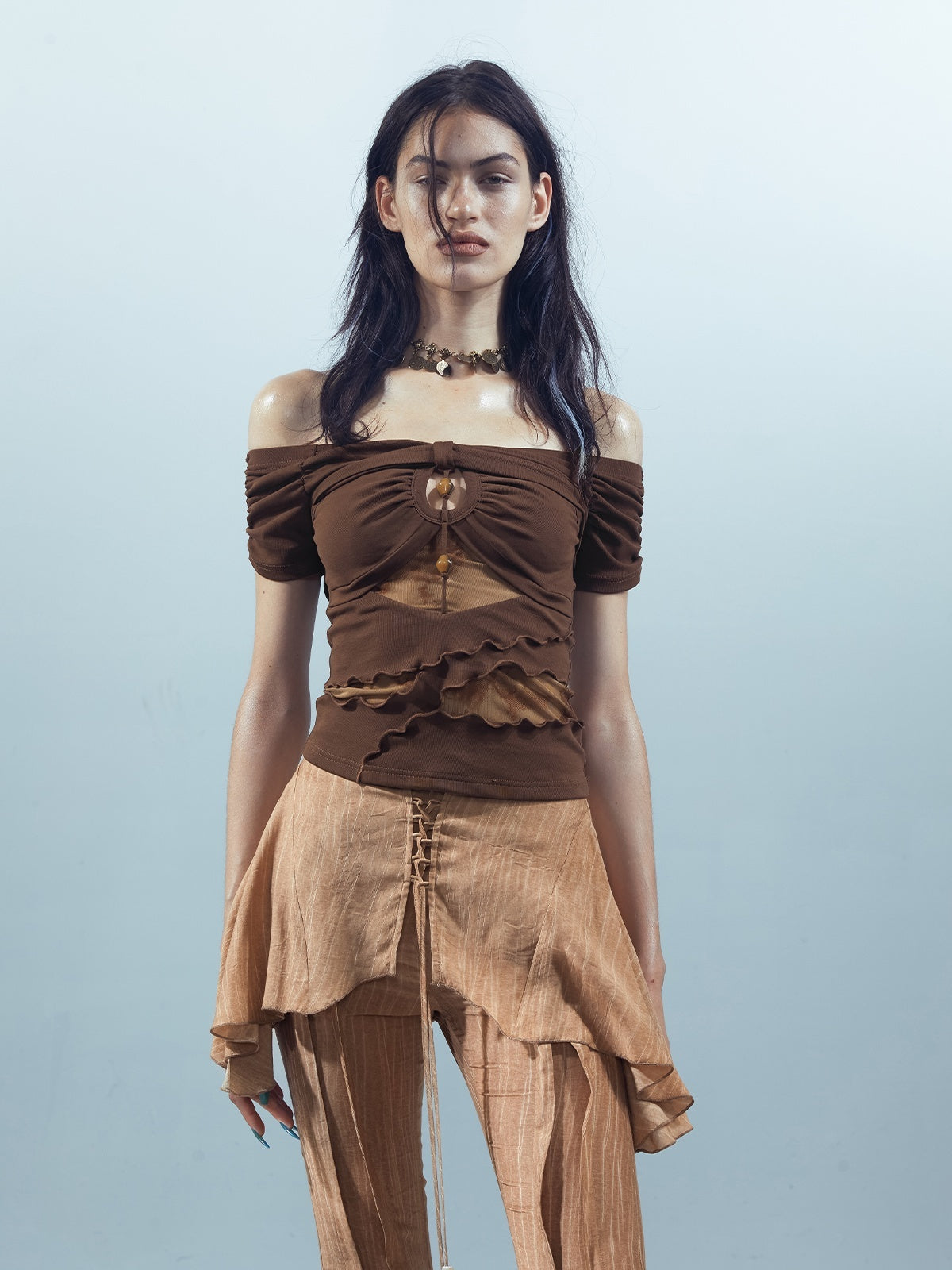 NORTH_NODE_Black_Coffee_Mesh_Splice_Colorblock_Women&