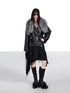 NORTH_NODE_Black_Patchwork_Padded_Detachable_Faux_Fur_Collar_Women&