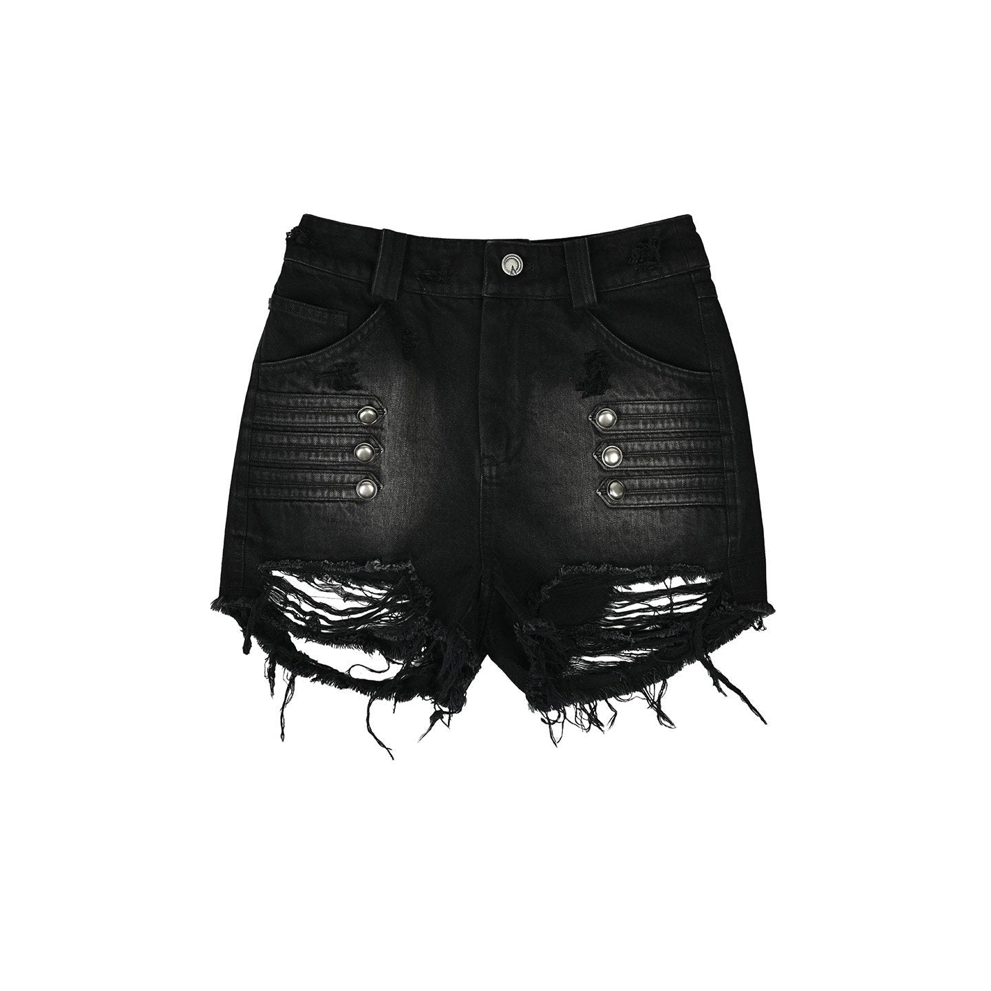NORTH_NODE_Black_Washed_Ripped_Natural_Waist_Straight_Women&
