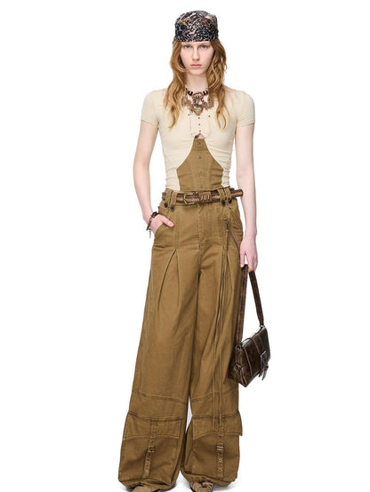 NORTH NODE Boho Rivet Splice Halter Women&