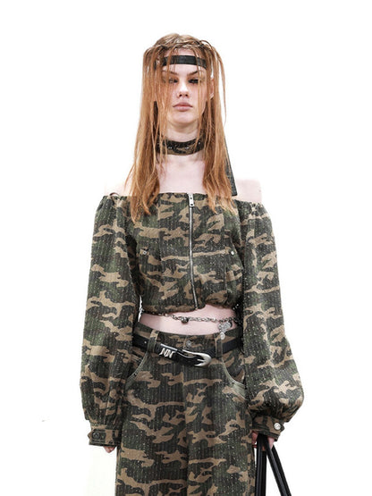 NORTH_NODE_Camouflage_One_Shoulder_Jacket_Pants_And_Skirt_Women&