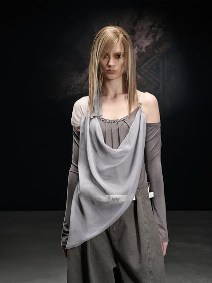 NORTH_NODE_Chiffon_Splice_Asymmetric_Off_Shoulder_Women&